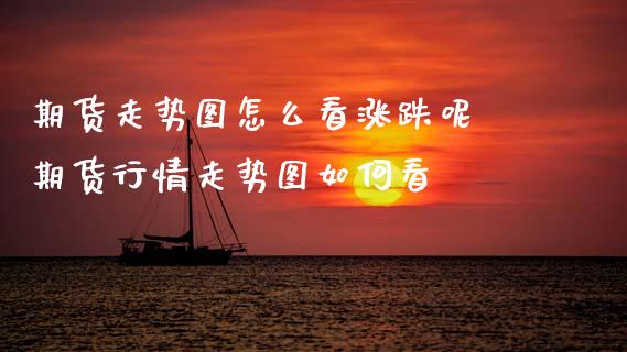 期货走势图怎么看涨跌呢 期货行情走势图如何看