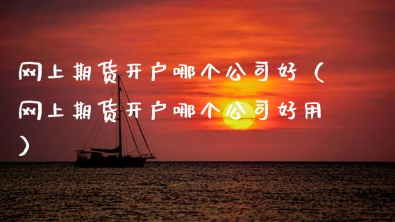 网上期货开户哪个公司好（网上期货开户哪个公司好用）