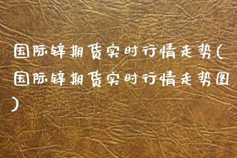 国际锌期货实时行情走势(国际锌期货实时行情走势图)