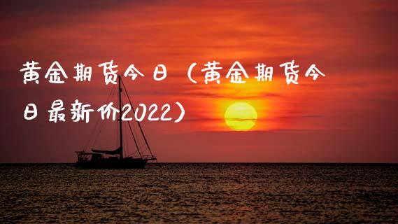 黄金期货今日（黄金期货今日最新价2022）