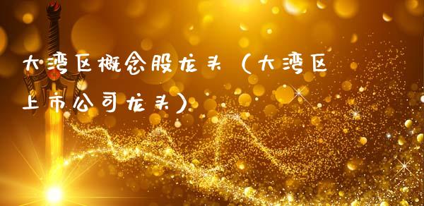 大湾区概念股龙头（大湾区上市公司龙头）