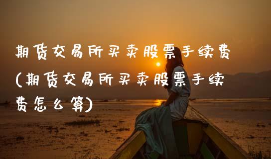期货交易所买卖股票手续费(期货交易所买卖股票手续费怎么算)