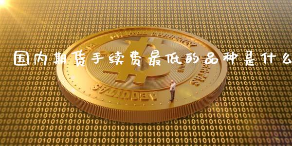 国内期货手续费最低的品种是什么