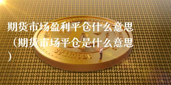 期货市场盈利平仓什么意思（期货市场平仓是什么意思）