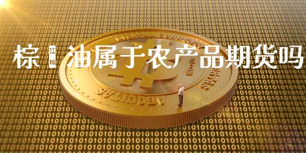 棕榈油属于农产品期货吗