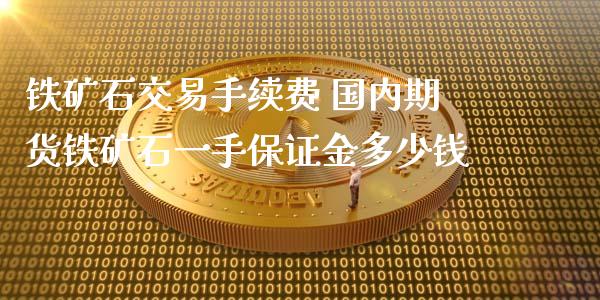 铁矿石交易手续费 国内期货铁矿石一手保证金多少钱