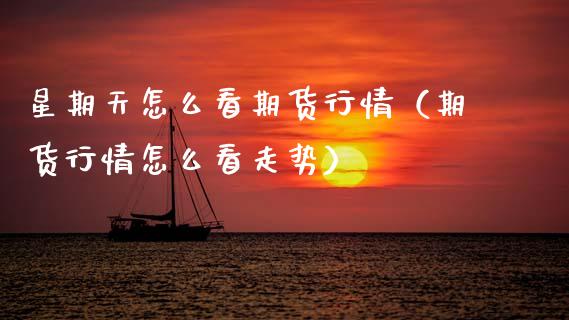 星期天怎么看期货行情（期货行情怎么看走势）