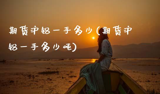 期货沪铝一手多少(期货沪铝一手多少吨)