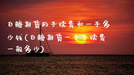 白糖期货的手续费和一手多少钱(白糖期货一手手续费一般多少)