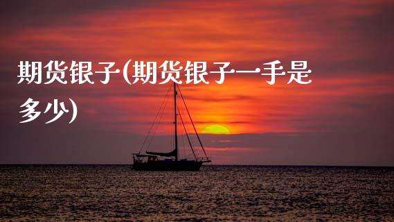 期货银子(期货银子一手是多少)