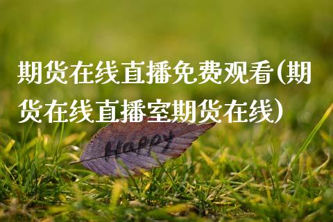 期货在线直播(期货在线直播室期货在线)