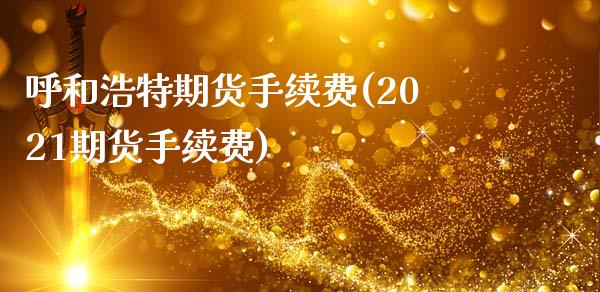 呼和浩特期货手续费(2021期货手续费)