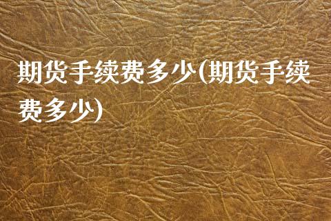 期货手续费多少(期货手续费多少)_期货理财_第1张_宇龙理财网 期货手续费多少(期货手续费多少)_https://www.dglong8.com_期货理财_第1张