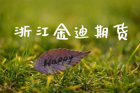浙江金迪期货