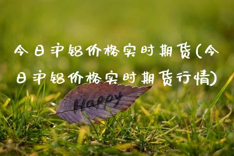 今日沪铝价格实时期货(今日沪铝价格实时期货行情)