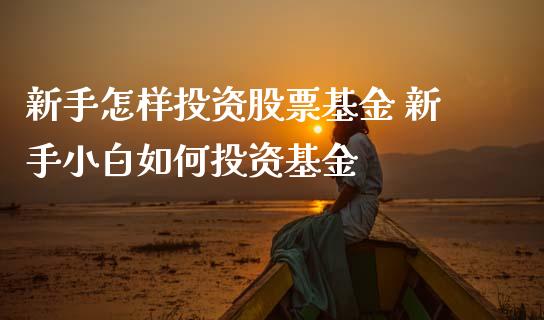 新手怎样投资股票基金 新手小白如何投资基金