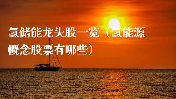 氢储能龙头股一览(氢能源概念股票有哪些)_财经要闻_第1张_宇龙理财网 氢储能龙头股一览(氢能源概念股票有哪些)_https://www.dglong8.com_财经要闻_第1张