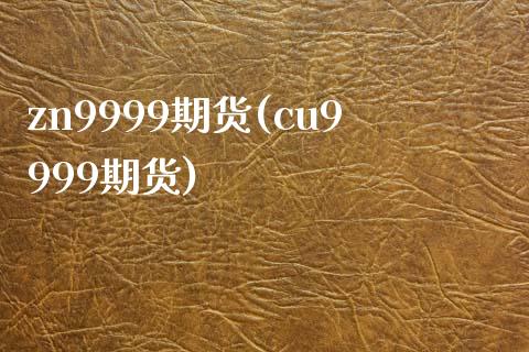 zn9999期货(cu9999期货)