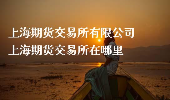 上海期货交易所有限公司 上海期货交易所在哪里