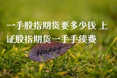 一手股指期货要多少钱 上证股指期货一手手续费_股票理财_第1张_宇龙理财网 一手股指期货要多少钱 上证股指期货一手手续费_https://www.dglong8.com_股票理财_第1张