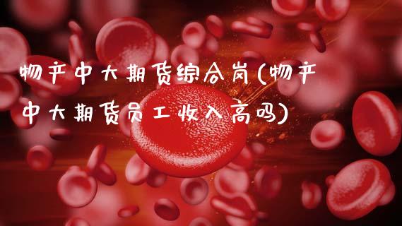 物产中大期货综合岗(物产中大期货员工收入高吗)