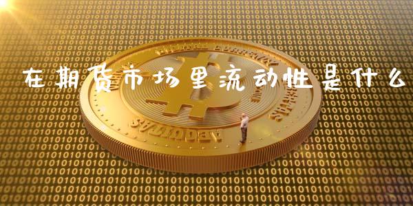 在期货市场里流动性是什么