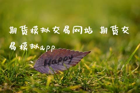 期货模拟交易网站 期货交易模拟app