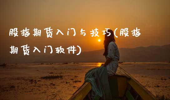 股指期货入门与技巧(股指期货入门软件)