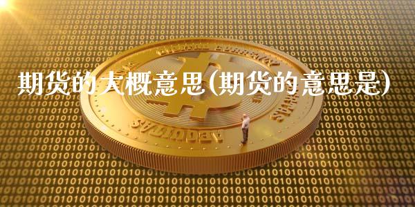 期货的大概意思(期货的意思是)