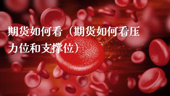 期货如何看（期货如何看压力位和支撑位）