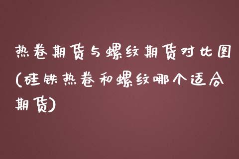 热卷期货与螺纹期货对比图(硅铁热卷和螺纹哪个适合期货)