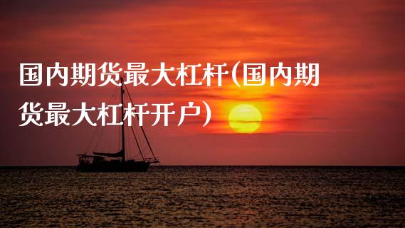 国内期货最大杠杆(国内期货最大杠杆开户)