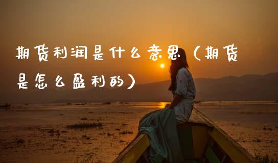期货利润是什么意思（期货是怎么盈利的）