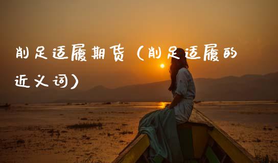 削足适履期货（削足适履的近义词）