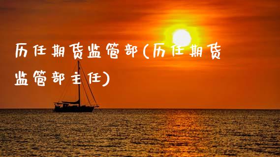历任期货监管部(历任期货监管部主任)