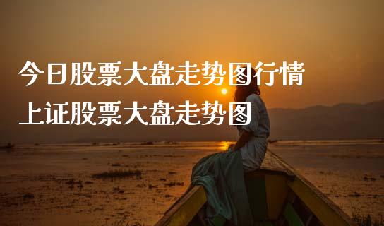 今日股票大盘走势图行情 上证股票大盘走势图
