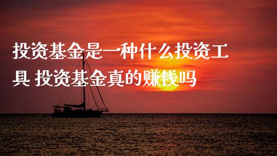 投资基金是一种什么投资工具 投资基金真的赚钱吗