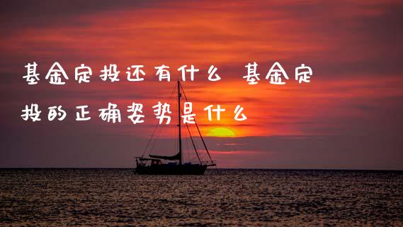 基金定投还有什么 基金定投的正确姿势是什么_基金理财_第1张_宇龙理财网 基金定投还有什么 基金定投的正确姿势是什么_https://www.dglong8.com_基金理财_第1张