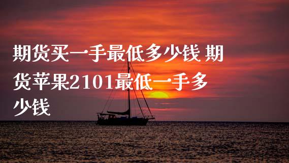 期货买一手最低多少钱 期货苹果2101最低一手多少钱