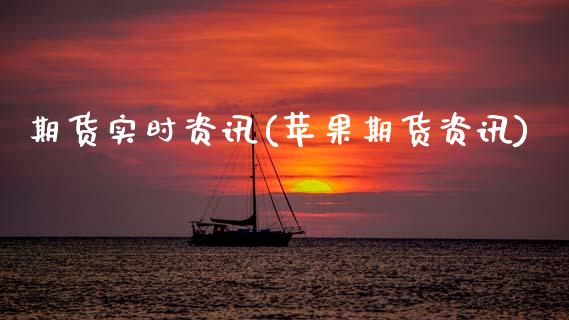 期货实时资讯(苹果期货资讯)