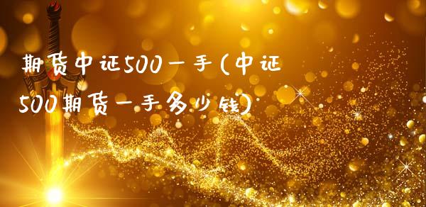 期货中证500一手(中证500期货一手多少钱)
