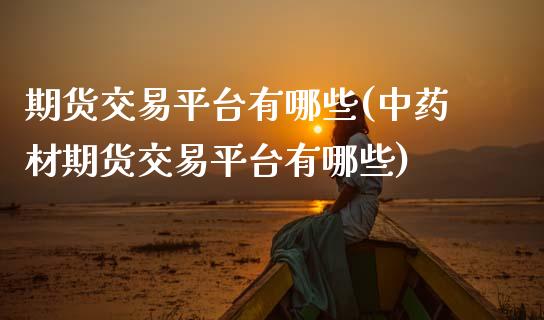 期货交易平台有哪些(中药材期货交易平台有哪些)_期货理财_第1张_宇龙理财网 期货交易平台有哪些(中药材期货交易平台有哪些)_https://www.dglong8.com_期货理财_第1张