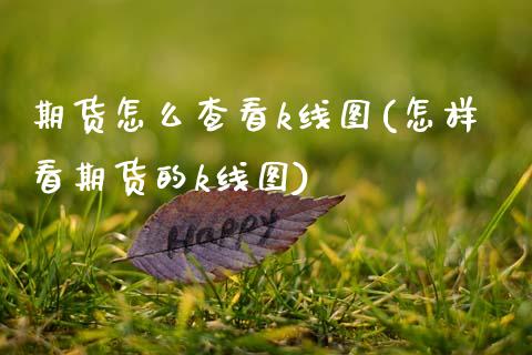 期货怎么查看k线图(怎样看期货的k线图)