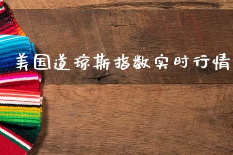 美国道琼斯指数实时行情