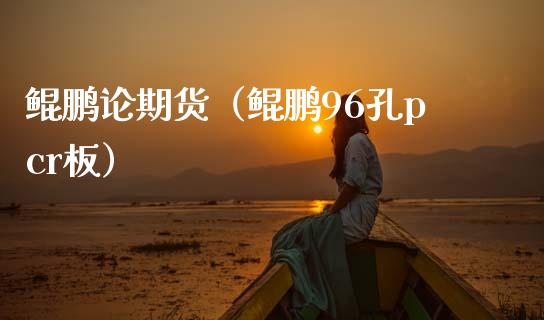 鲲鹏论期货（鲲鹏96孔pcr板）