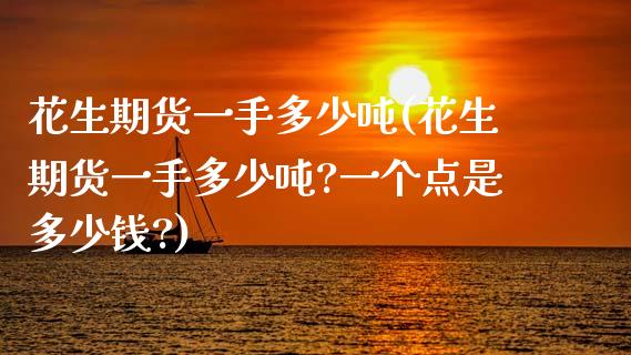 花生期货一手多少吨(花生期货一手多少吨?一个点是多少钱?)