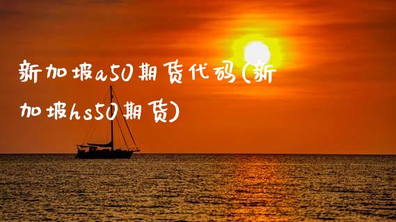 新加坡a50期货代码(新加坡hs50期货)