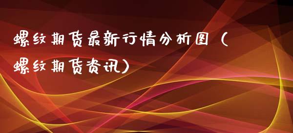 螺纹期货最新行情分析图（螺纹期货资讯）