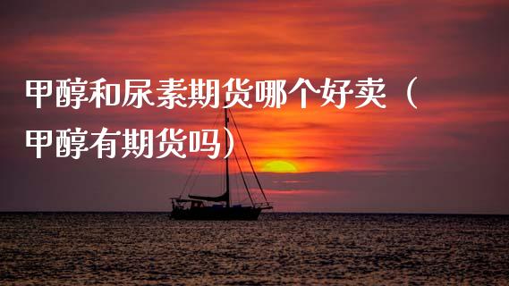 甲醇和尿素期货哪个好卖（甲醇有期货吗）