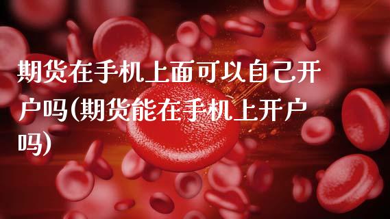 期货在手机上面可以自己开户吗(期货能在手机上开户吗)_理财百科_第1张_宇龙理财网 期货在手机上面可以自己开户吗(期货能在手机上开户吗)_https://www.dglong8.com_理财百科_第1张